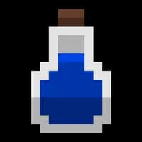 Blue Potion Bottle